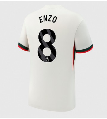 Chelsea Enzo Fernandez #8 Udebanetrøje 2025-26 Kortærmet